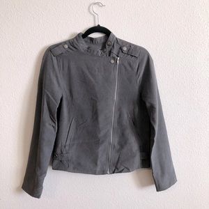 Staccato faux-suede jacket